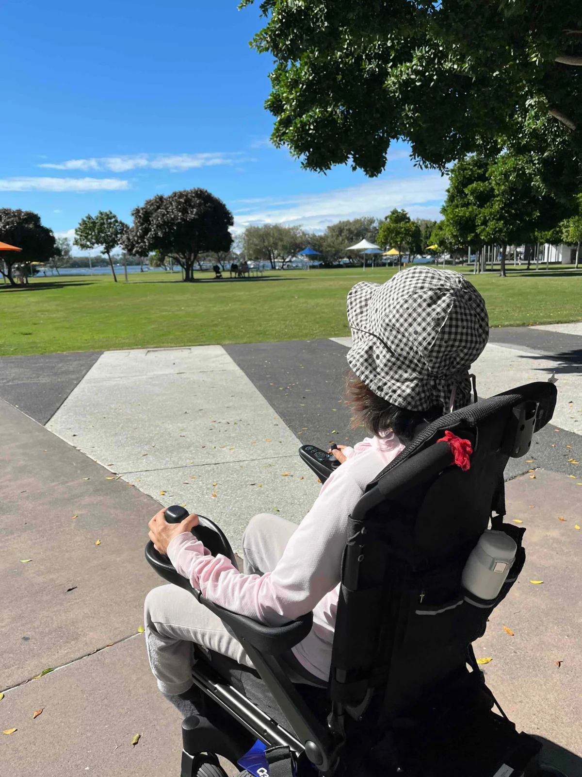 Terumi enjoying the outdoors