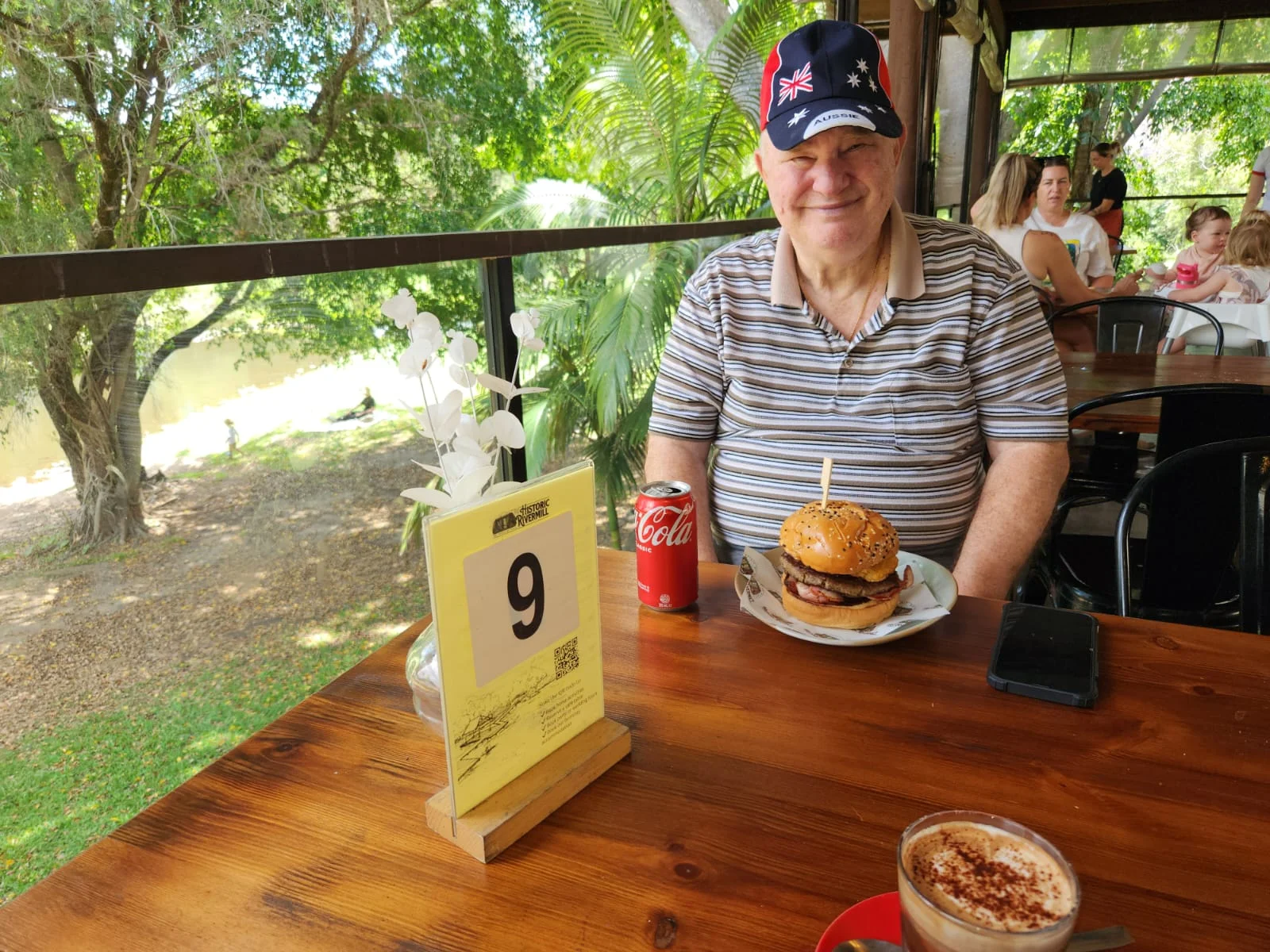 A café stop